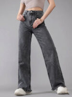jeans for women trendy Wide Leg Loose Fit Casual Denim - Image 4