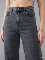 jeans for women trendy Wide Leg Loose Fit Casual Denim - Image 2